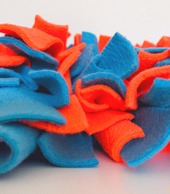 Mata węchowa pro turkusowo pomarańczowa