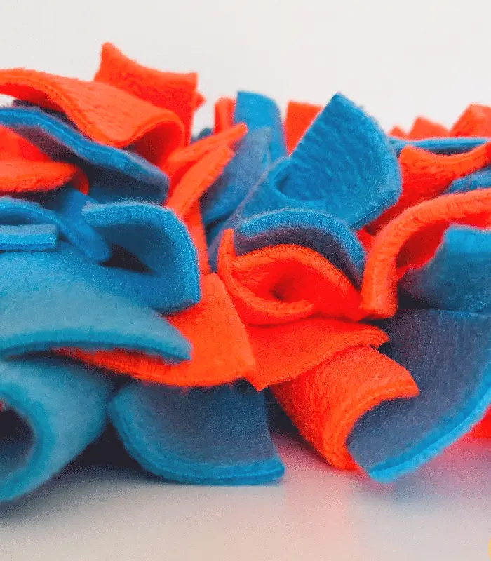 Mata węchowa pro turkusowo pomarańczowa