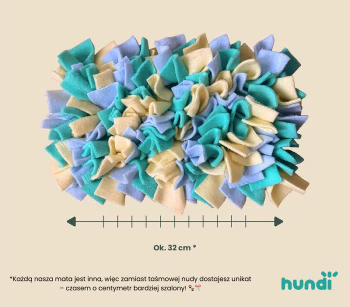 Zestaw: Mini mata węchowa Mynta + Szarpak polarowy - obrazek 2
