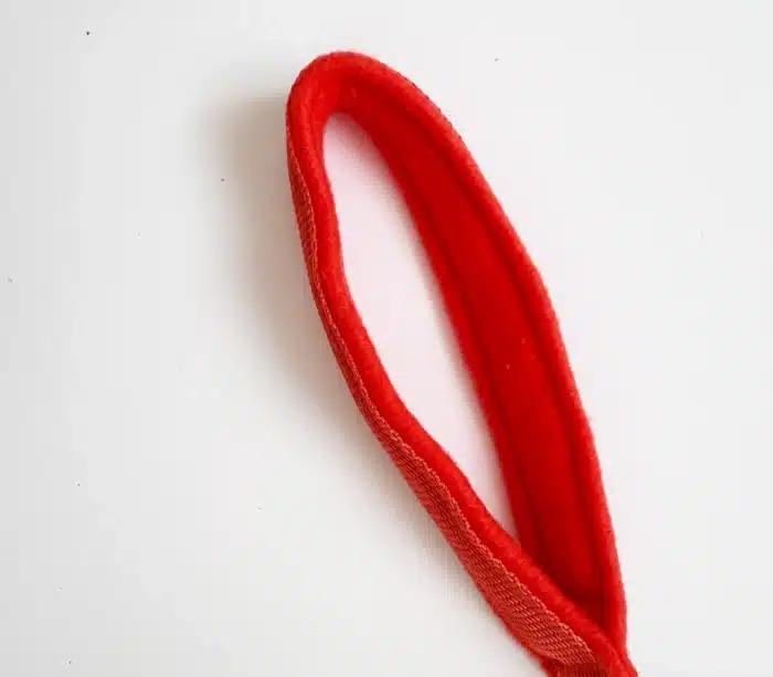 Szarpak włochaty dla psa łosoś