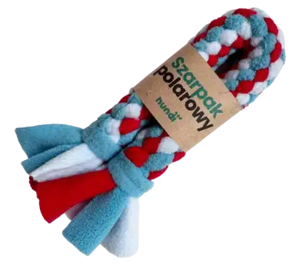 Szarpak polarowy dla małego psa - Volcano S