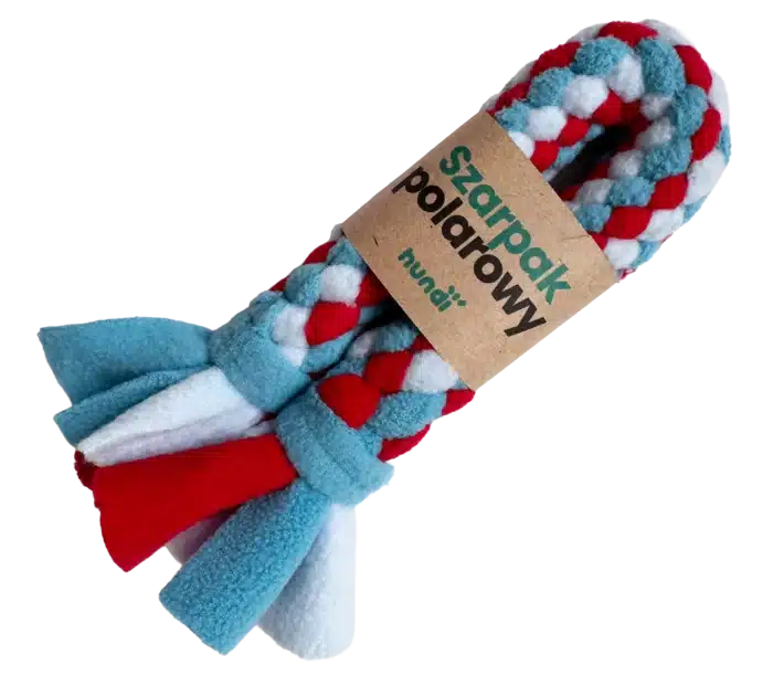 Szarpak polarowy dla małego psa - Volcano S