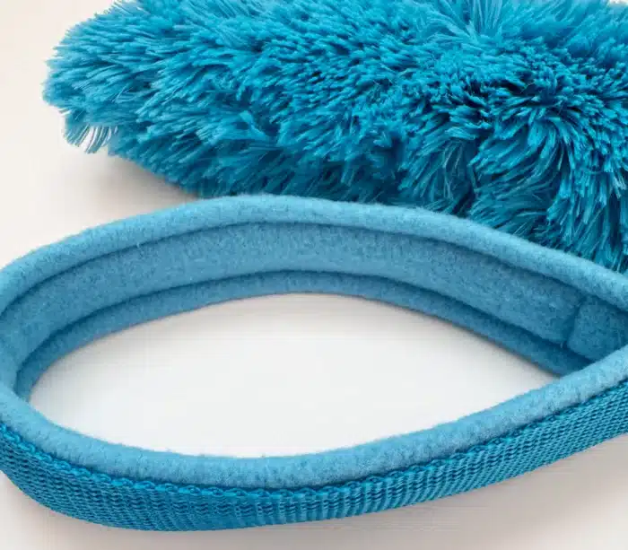 Szarpak włochaty - turkusowy