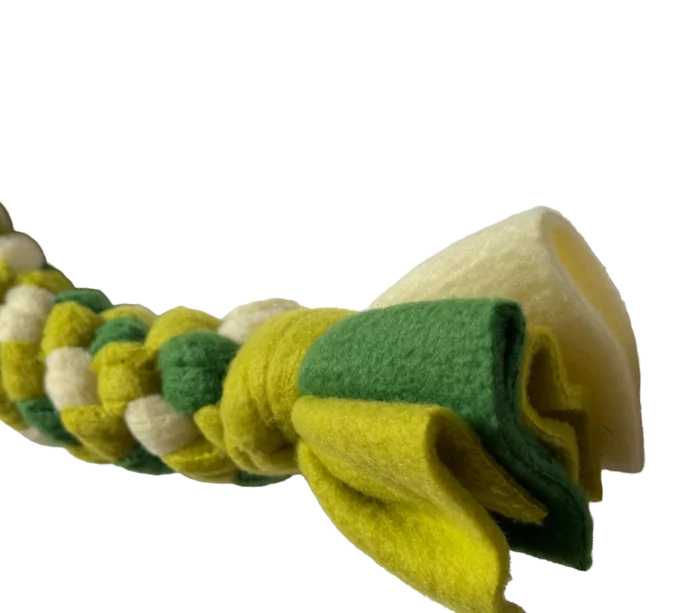 Trwały szarpak dla psa z polaru