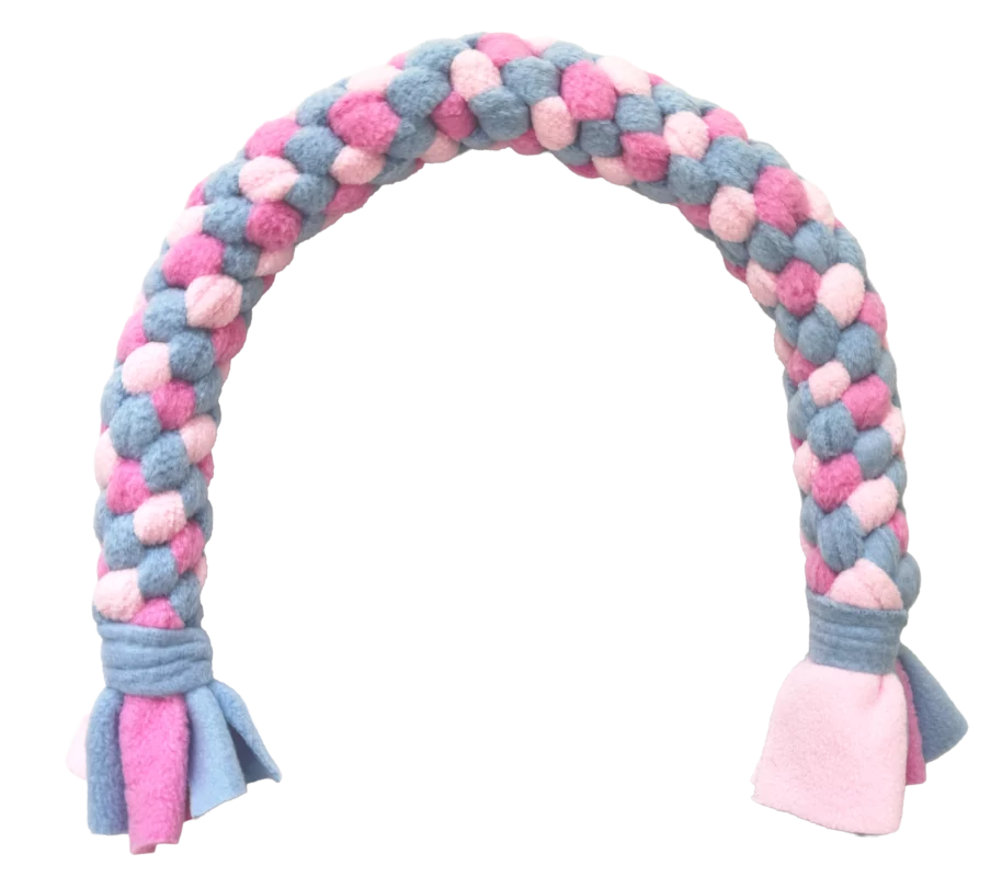 Wytrzymały szarpak dla psa z polaru