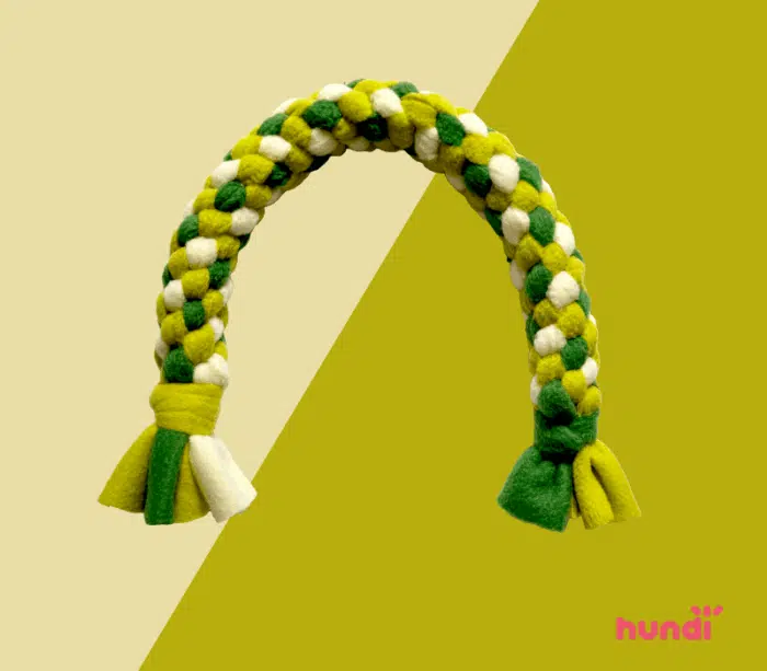 Trwały szarpak dla psa z polaru