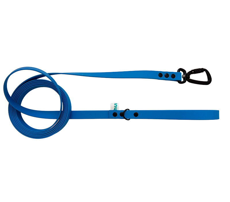 Smycz miejska Biothane - Light Blue