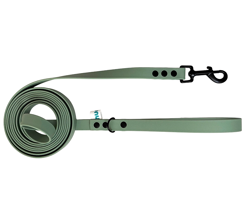 Smycz Miejska Biothane Sage Green